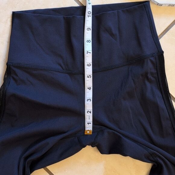 Lululemon High Times Leggings Wing Mesh Side Luxtreme Navy Blue Size 6 - Picture 9 of 12